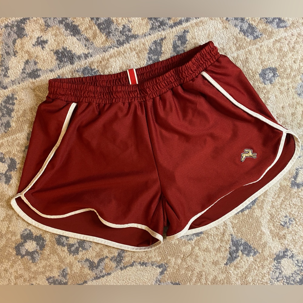 Women’s Tracksmith Running Shorts - SZ M - Maroon 3” inseam
